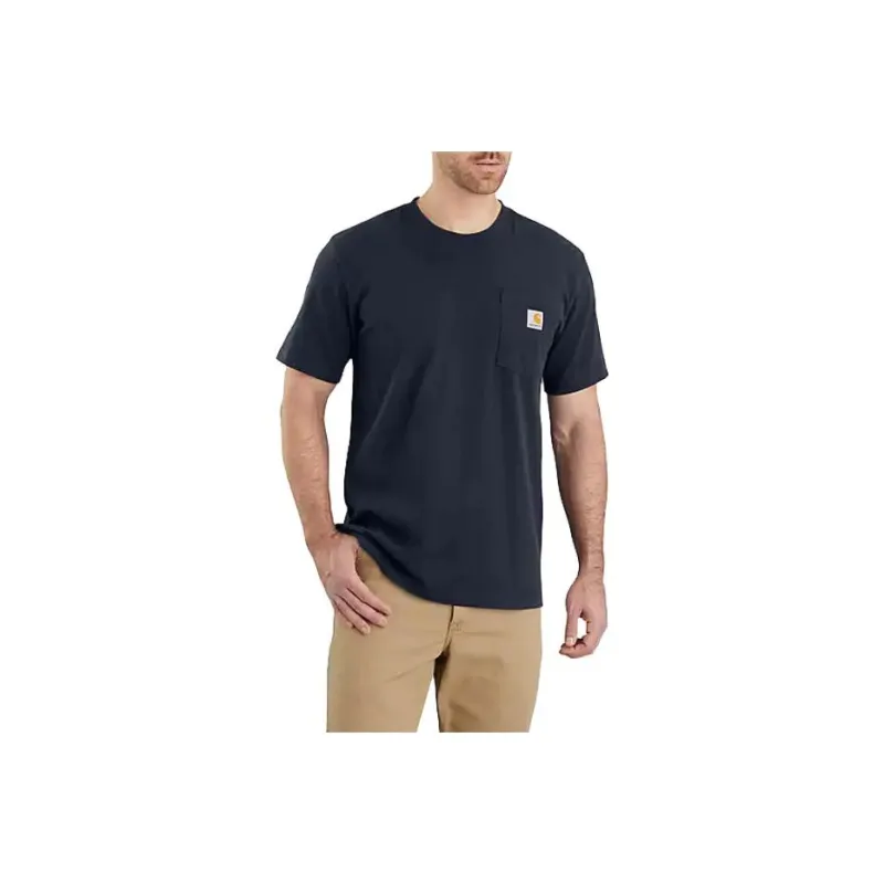 Carhartt 103296 HEAVYWEIGHT SHORT SLEEVE POCKET T SHIRT T Shirt RELAXED FIT Men's-8