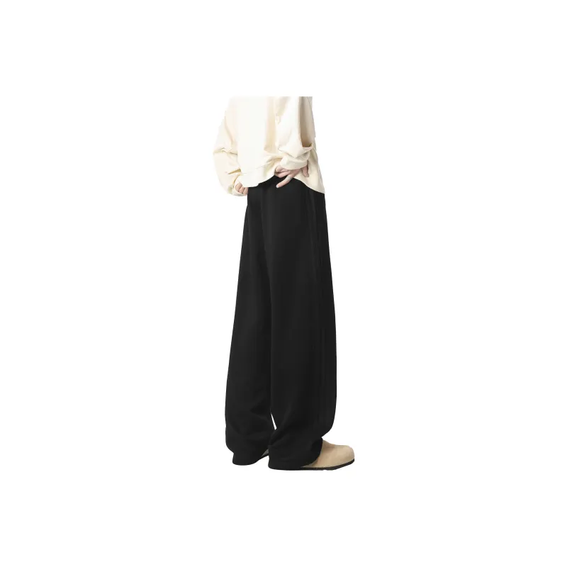 OPOX Casual Pants Unisex Heather Gray-6