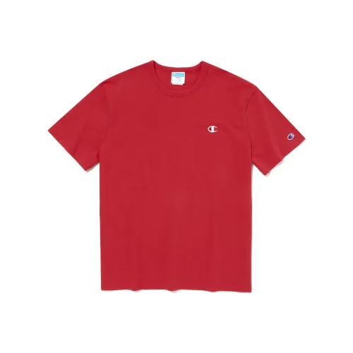 Champion T-Shirts Unisex Red