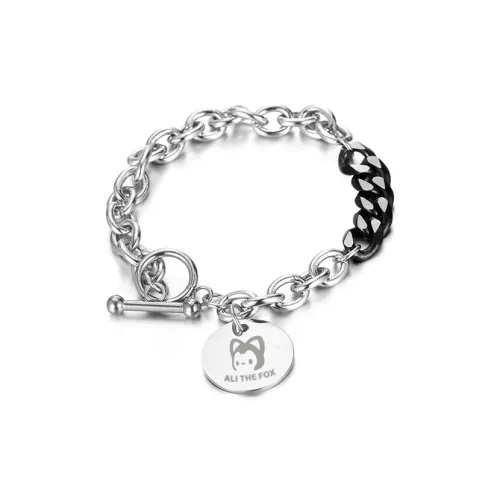 MAGICPOLE Titanium Steel Rings Unisex Silver