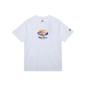 New Era T Shirts Unisex White