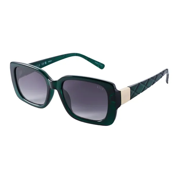 ELLE Polycarbonate Rectangular Sunglasses Unisex-1