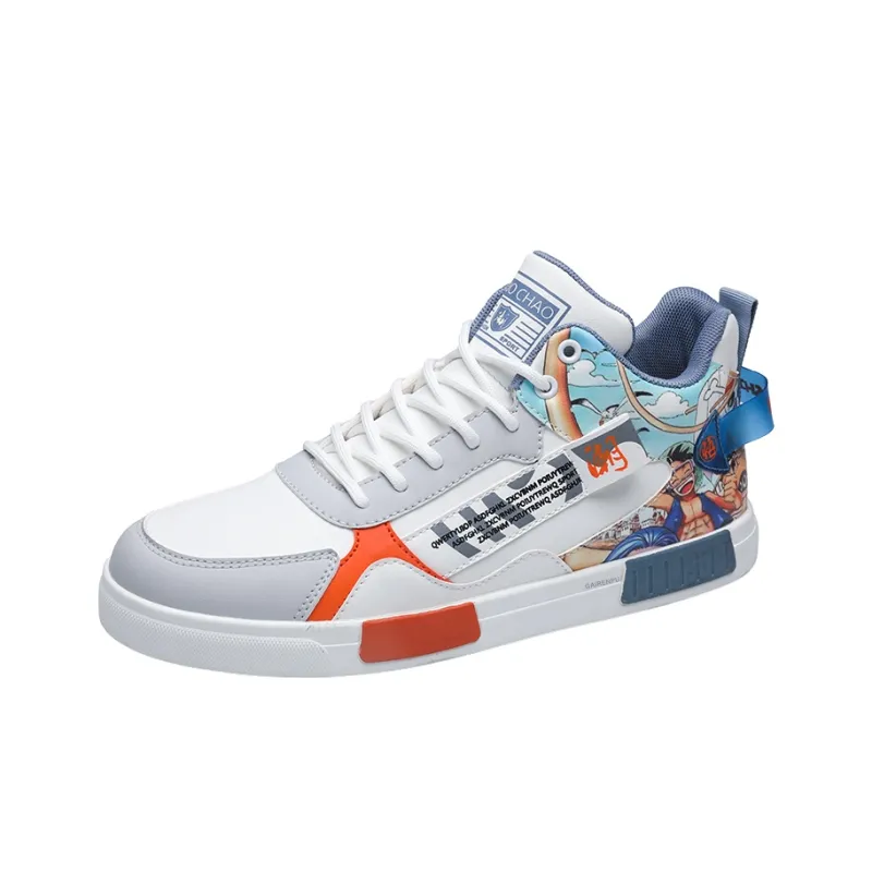 Gai Renpu Slip Resistant Water Resistant Support High Top Skateboard Shoes Men's-8