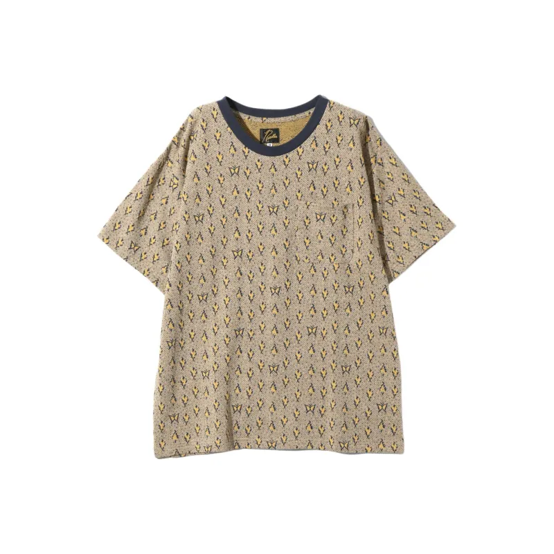 Needles T Shirts Unisex Beige-0