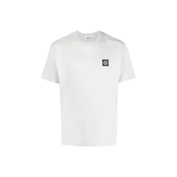 STONE ISLAND Compass patch Cotton T shirt