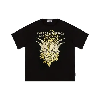 EMPTY REFERENCE T Shirts Unisex Black