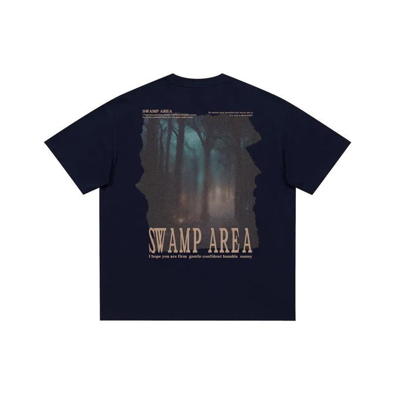 SWAMP AREA T Shirts Unisex-4