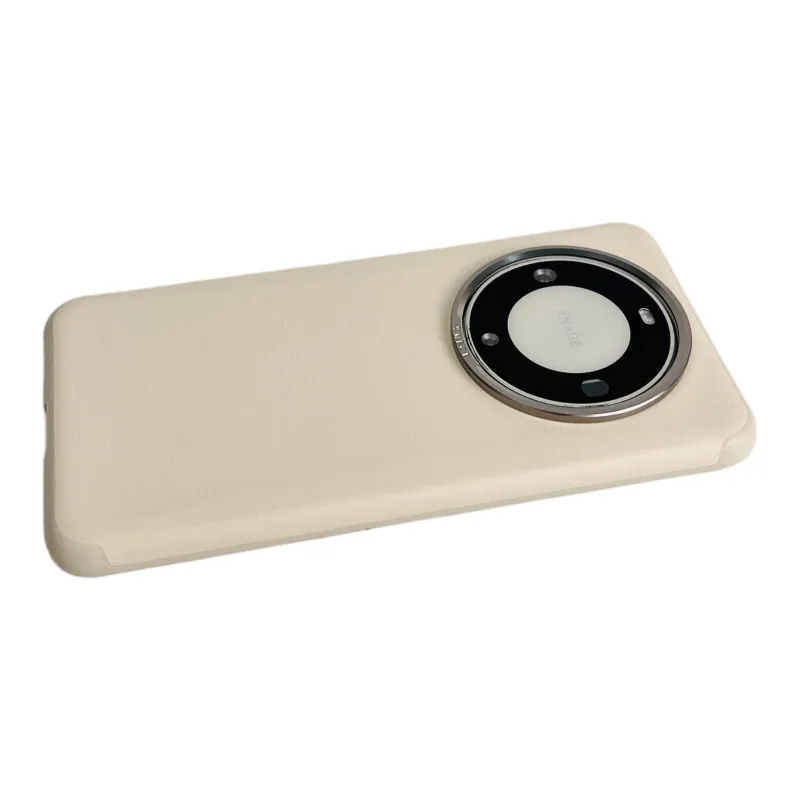 Wei Xin Leather Material Liquid Metal Lens Ring M Phone Cases Compatible With Huawei Mate 70/60 Pro/Pura 70/70 Pro+-3