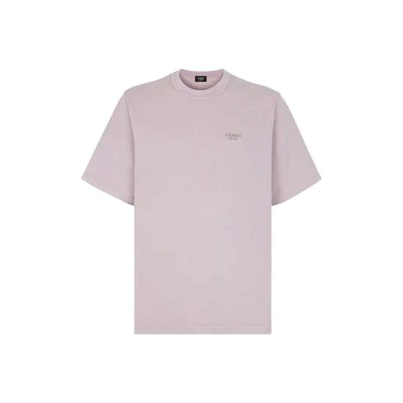 FENDI T Shirts Men Purple-0