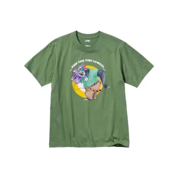 Disney X UNIQLO X Disney Co branded SS23 T Shirts Unisex Green