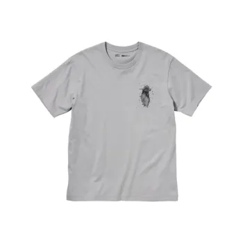 UNIQLO X Attack On Titan T-Shirts Men Gray