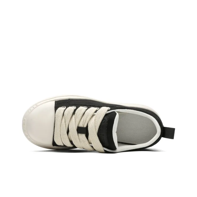 JIETEGONGYANG Low Top Skateboard Shoes Men's Black-3