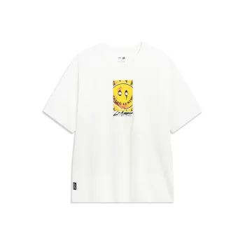 LiNing x OG_SLICK Skateboard T Shirt Unisex Ivory