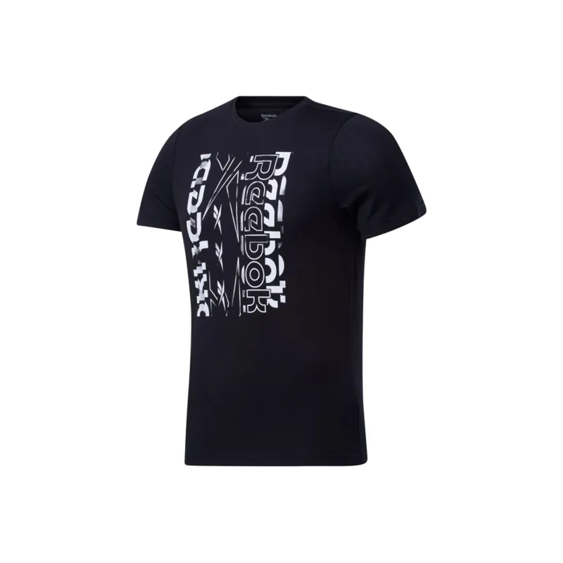 Reebok Vector Graphic Tee T-Shirt Men's Black-0