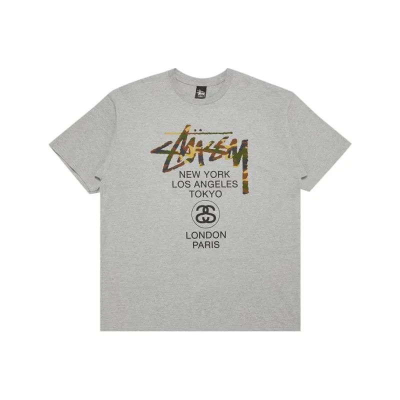 Stussy Camo World Tour Tee-0