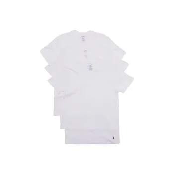 Polo Ralph Lauren T Shirt Men's 3 Pack White