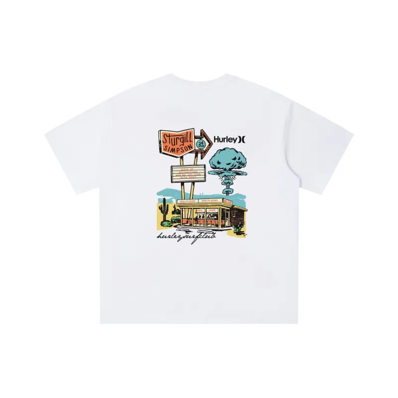 Hurley T-Shirts Unisex-2