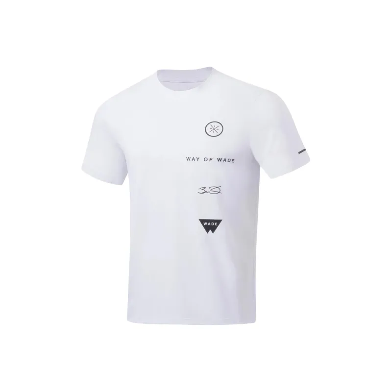 LINING Wade Collection T Shirts Men White-0