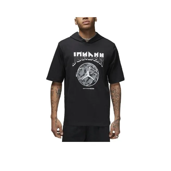 Jordan Sport Dri Fit Hooded T shirt-0