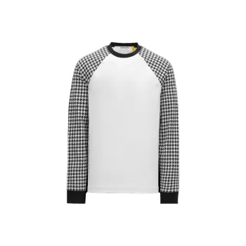 Moncler X Fragment Hiroshi Fujiwara Houndstooth Longsleeve