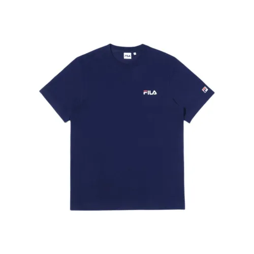 FILA T Shirts Men Navy Blue