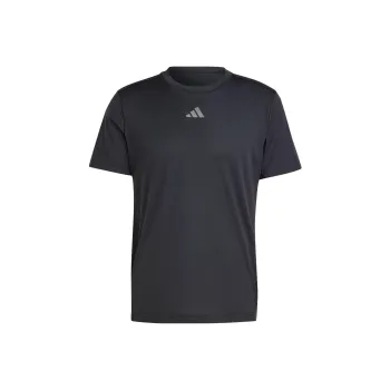 Adidas Set in Sleeve T Shirt Men's Black