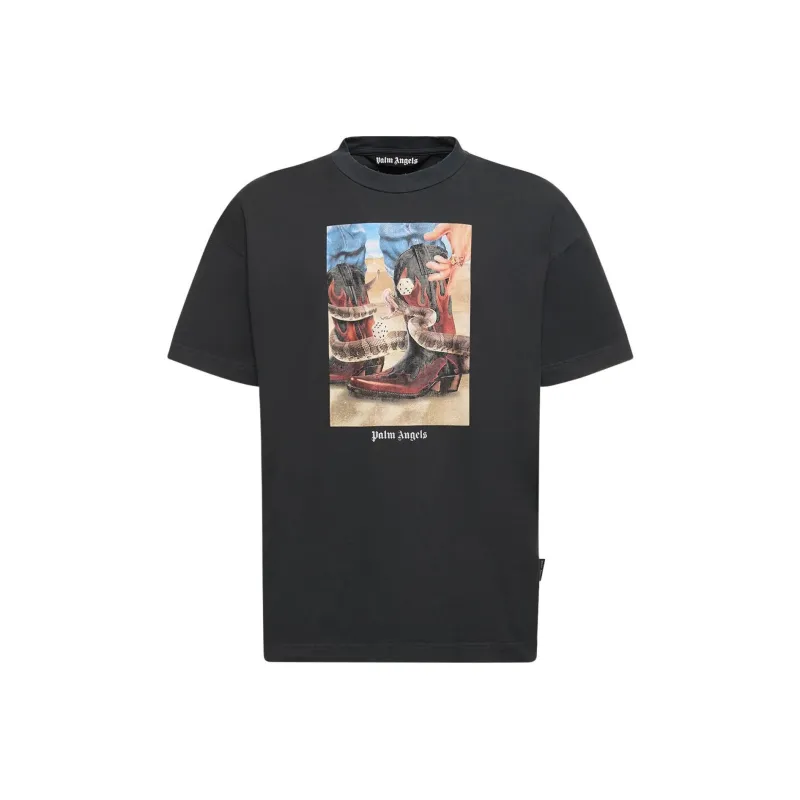 PALM ANGELS Dice Game Classic T shirt-0