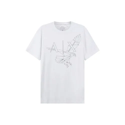 ARMANI EXCHANGE SS23 T Shirt Men's White