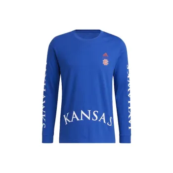 Adidas X Eric Emanuel Kansas Midnight Madness Graphic L/S Tee