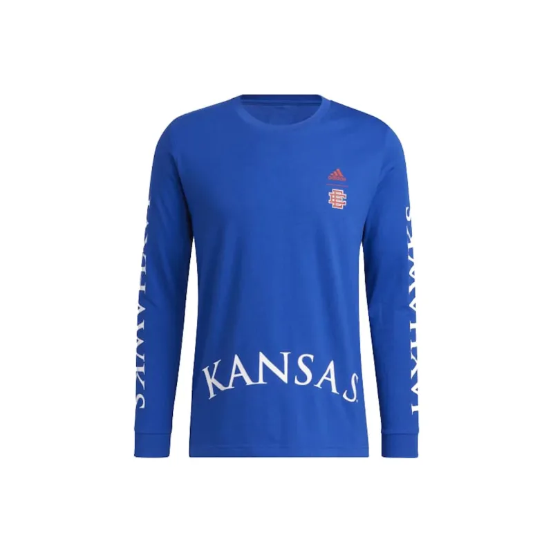 Adidas X Eric Emanuel Kansas Midnight Madness Graphic L/S Tee-0