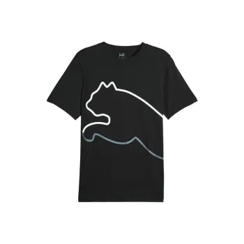 PUMA GRAPHICS T Shirts Men Black