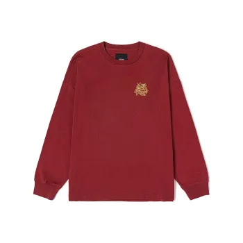 Vans Dragon Zodiac Series T Shirt Unisex Red Brown