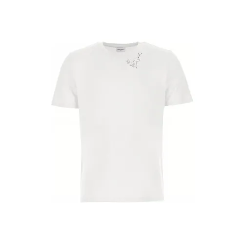 SAINT LAURENT SS23 T Shirt Men's White