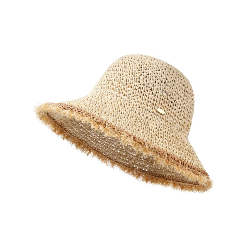 CACUSS Junior Cellulose Bucket Hat Straw Hat Women's-0