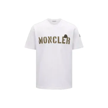 Moncler T Shirts Men White