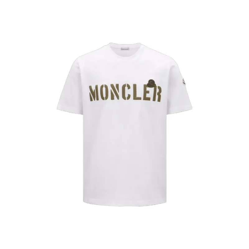 Moncler T Shirts Men White-0