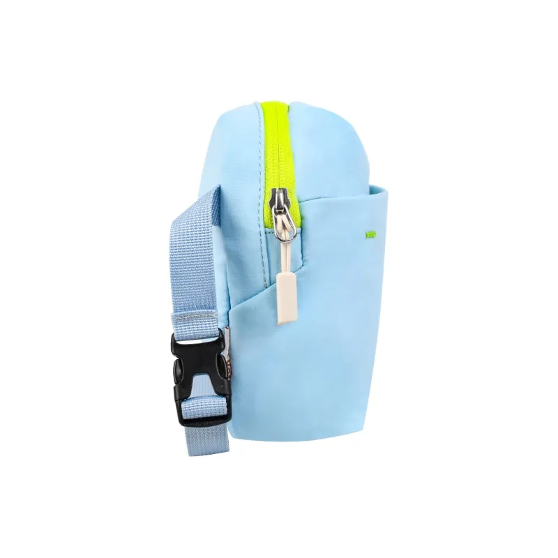 YOME Polyester Crossbody Bag Regular Unisex Ink Black/Light Coffee/Light Sky Blue-15