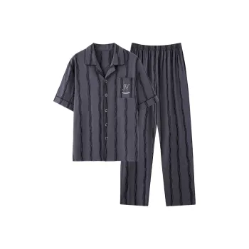 MADALLO Pajama Set Men's Dark Gray