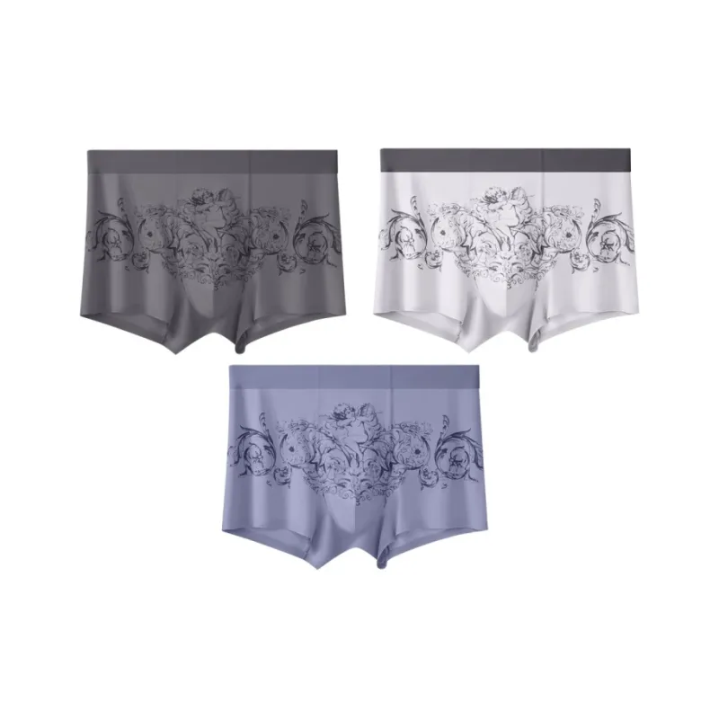 Qiao Ni Tong Underpants Men's 3 Pack-10