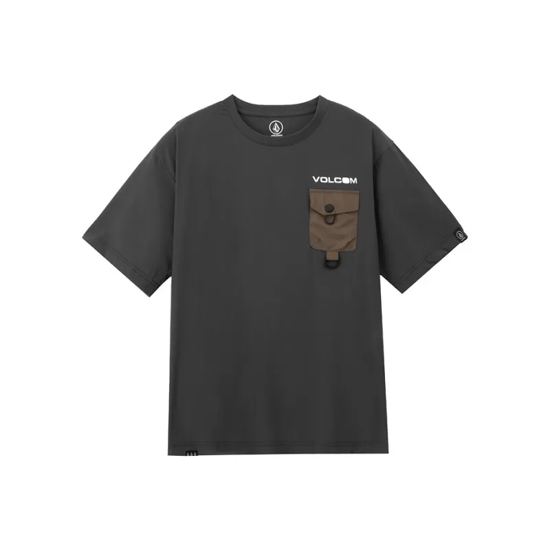 VOLCOM Drop Shoulder Sleeve T-Shirt Unisex-4