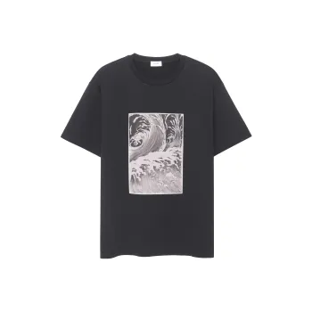 CELINE SS23 T Shirt Men's Black