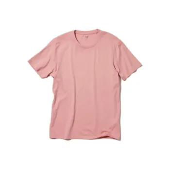 UNIQLO T-Shirts Unisex Peach Pink