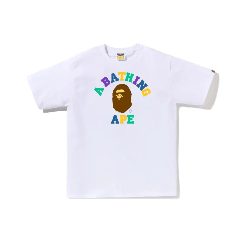 Bape Colors College Tee SS23-2