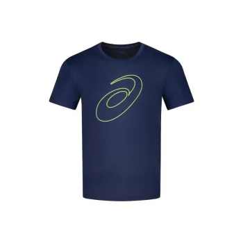 Asics T Shirts Men Dark Blue