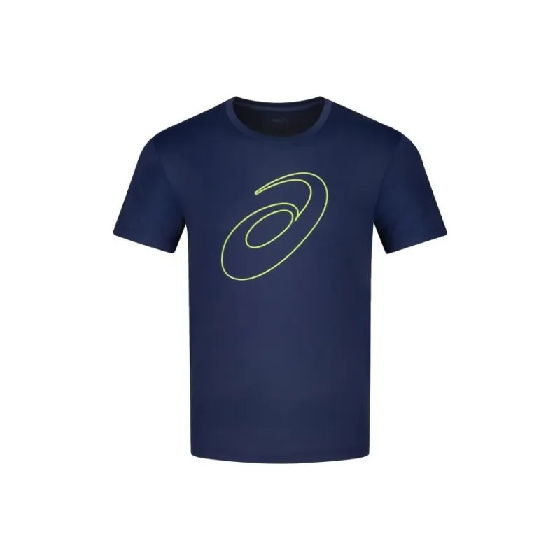 Asics T Shirts Men Dark Blue-0