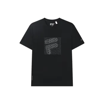 FILA T Shirts Men Jet Black