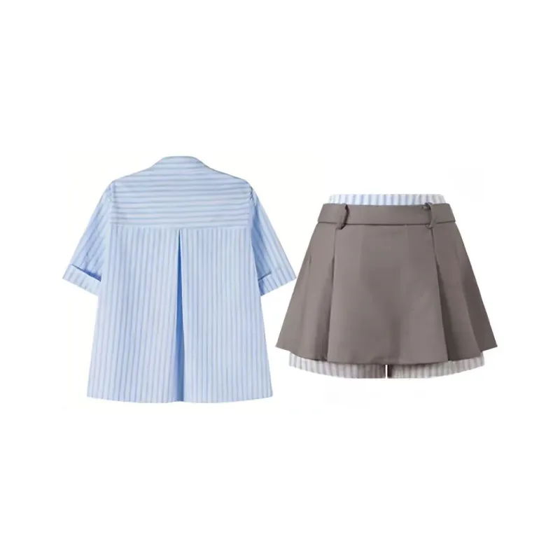 PUREIDOL Two Piece Skirt Sets Women's-1