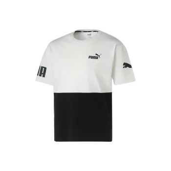 PUMA POWER Color T-Shirts Men White