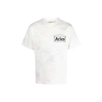 Aries Tie Dyed Crewneck T Shirt