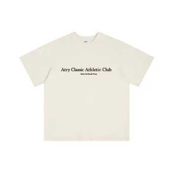 Atry Alphabet Slogan Series T Shirts Unisex